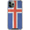 Iceland Flag Distressed iPhone 12 Pro Max Clear Case