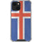 Iceland Flag Distressed iPhone 14 Clear Case