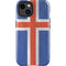 Iceland Flag Distressed iPhone 14 Plus Impact Case