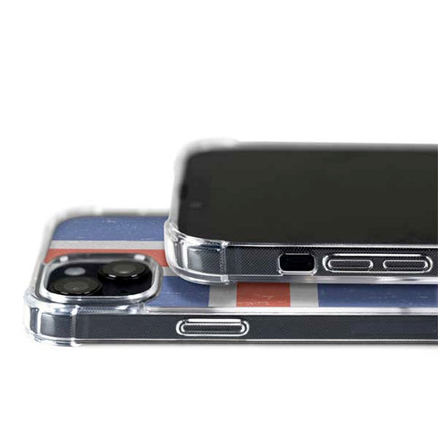 Iceland Flag Distressed iPhone 15 MagSafe Case