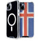 Iceland Flag Distressed iPhone 15 Plus MagSafe Case