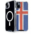 Iceland Flag Distressed iPhone 15 Plus MagSafe Case