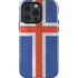 Iceland Flag Distressed iPhone 15 Pro Impact Case