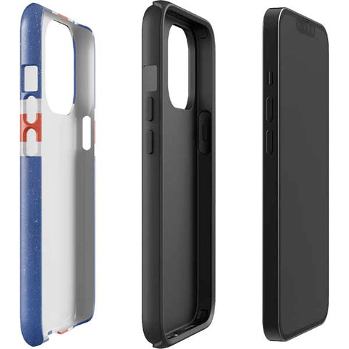Iceland Flag Distressed iPhone 14 Pro Impact Case