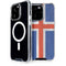 Iceland Flag Distressed iPhone 14 Pro MagSafe Case