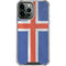 Iceland Flag Distressed iPhone 15 Pro Max Clear Case