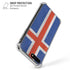 Iceland Flag Distressed iPhone 7/8 Plus Clear Case