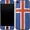 Iceland Flag Distressed iPhone 8 Skin