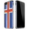 Iceland Flag Distressed iPhone SE (2nd & 3rd Gen) Clear Case