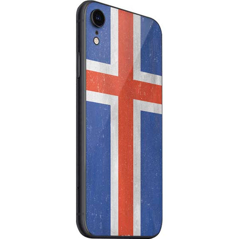 Iceland Flag Distressed iPhone SE (2nd & 3rd Gen) Skin