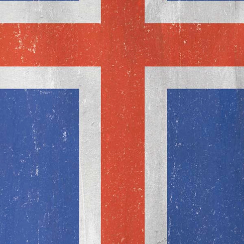 Iceland Flag Distressed iPhone XR Skin