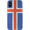 Iceland Flag Distressed iPhone XS Pro Case