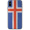 Iceland Flag Distressed iPhone XS Skin