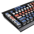 Iceland Flag Distressed K95 RGB PLATINUM Mechanical Gaming Keyboard Skin
