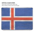 Iceland Flag Distressed MacBook Air 13in M1 (2021) Case plus Skin