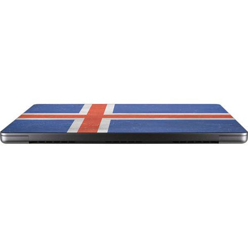 Iceland Flag Distressed MacBook Pro 14in (2021-24) Skin
