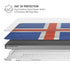 Iceland Flag Distressed MacBook Pro 16in (2021-25) Case plus Skin