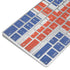 Iceland Flag Distressed Magic Keyboard Skin