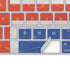 Iceland Flag Distressed Magic Keyboard Skin