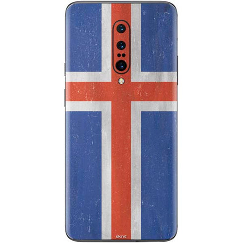 Iceland Flag Distressed OnePlus 7 Pro Skin
