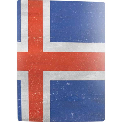 Iceland Flag Distressed PS5 Digital Edition Bundle Skin