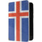 Iceland Flag Distressed Surface Duo Skin