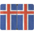 Iceland Flag Distressed Surface Duo Skin