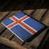 Iceland Flag Distressed Surface Laptop 2 Skin