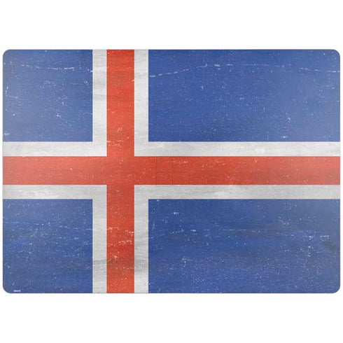 Iceland Flag Distressed Surface Laptop 4 15in Skin