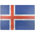 Iceland Flag Distressed Surface Laptop 4 15in Skin