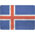 Iceland Flag Distressed Surface Laptop Studio Skin