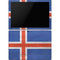 Iceland Flag Distressed Surface Pro 6 Skin