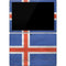 Iceland Flag Distressed Surface Pro 7 Skin