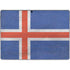 Iceland Flag Distressed Surface Pro 9 Skin