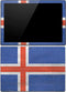 Iceland Flag Distressed Surface Pro (2017) Skin