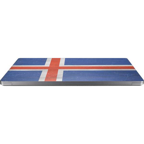 Iceland Flag Distressed Universal Laptop 14in (11.4 x 8.2in) Skin