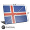 Iceland Flag Distressed Universal Laptop 17in (13.8 x 10in) Skin