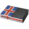 Iceland Flag Distressed Xbox One Console Skin
