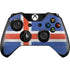 Iceland Flag Distressed Xbox One Controller Skin