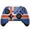 Iceland Flag Distressed Xbox One Elite Controller Skin