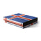 Iceland Flag Distressed Xbox One X Console Skin