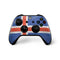 Iceland Flag Distressed Xbox One X Controller Skin