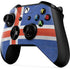 Iceland Flag Distressed Xbox One X Controller Skin