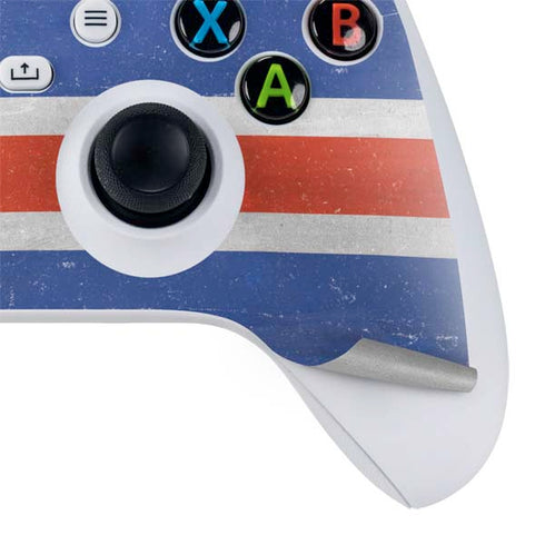 Iceland Flag Distressed Xbox Series S Controller Skin