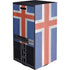 Iceland Flag Distressed Xbox Series X Console Skin