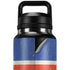 Iceland Flag Distressed YETI Rambler 36oz Bottle Skin