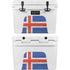 Iceland Flag Distressed YETI Tundra 35 Hard Cooler Skin