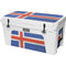 Iceland Flag Distressed YETI Tundra 75 Hard Cooler Skin
