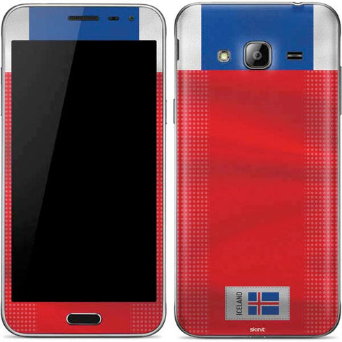 Iceland Soccer Flag Galaxy J3 Skin