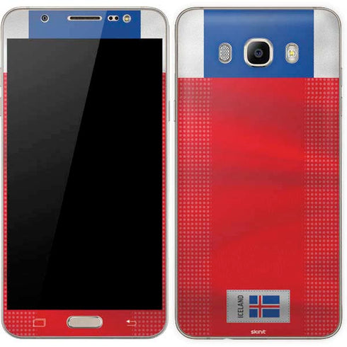 Iceland Soccer Flag Galaxy J7 Skin